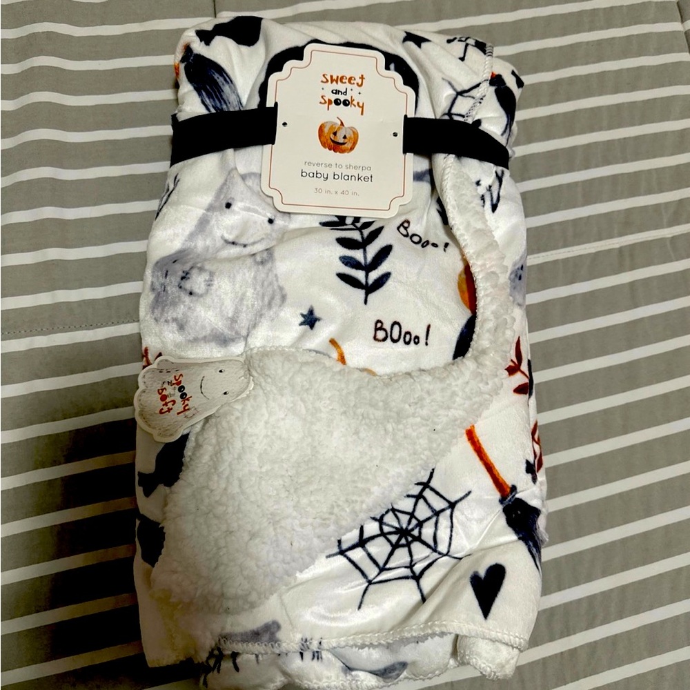 Baby blanket reverse Sherpa